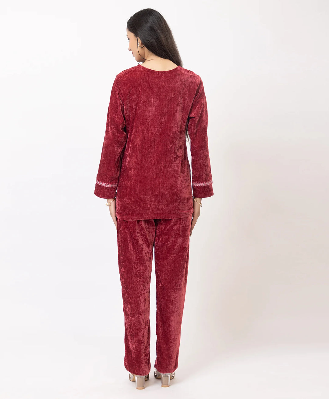 Embroidered Winter Co-ord Set