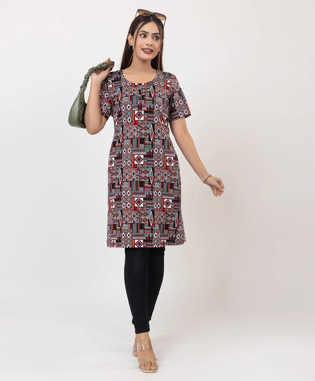 Classic Charm Printed Kurta