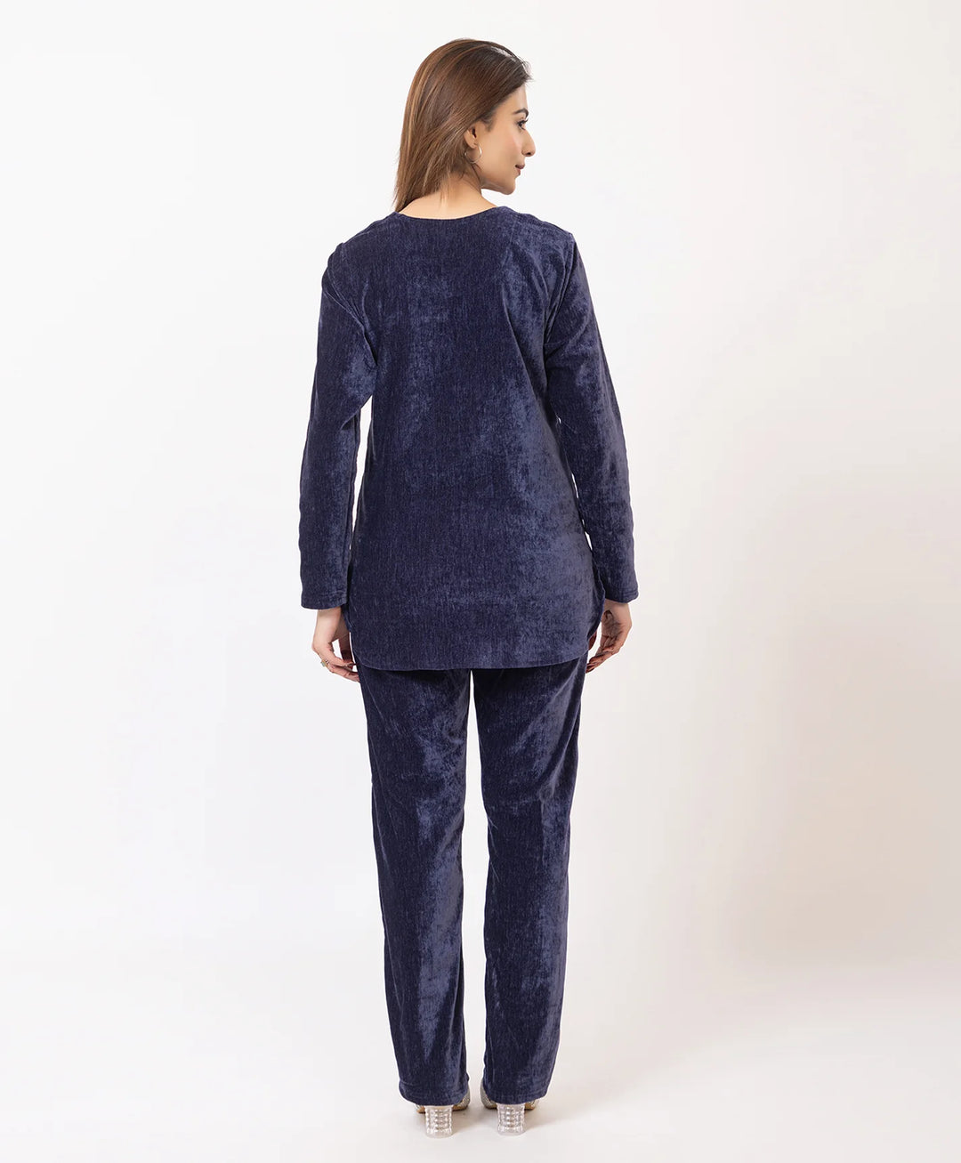 Elegant Embroidered Winter Co-ord Set