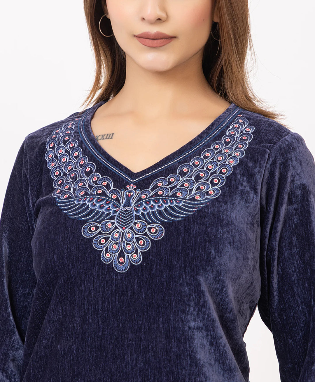 Elegant Embroidered Winter Co-ord Set