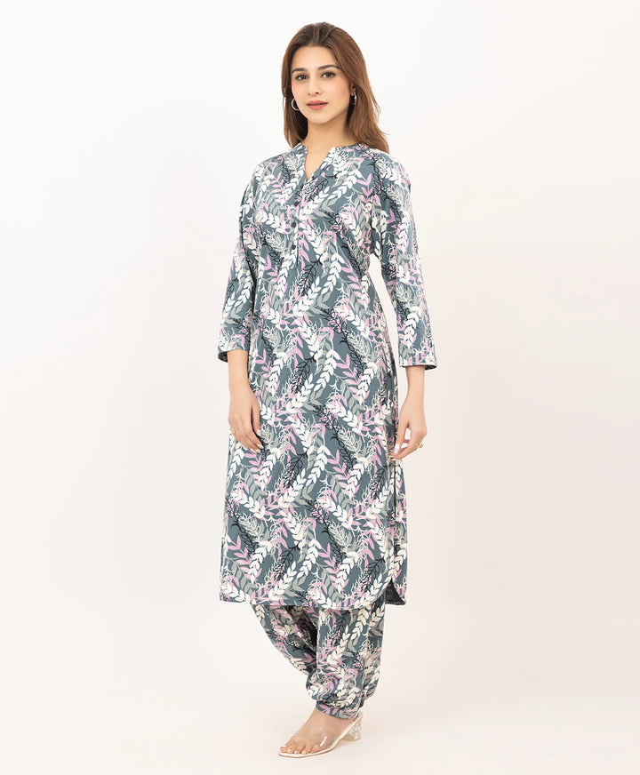 Printed Cotton Afghan Suit