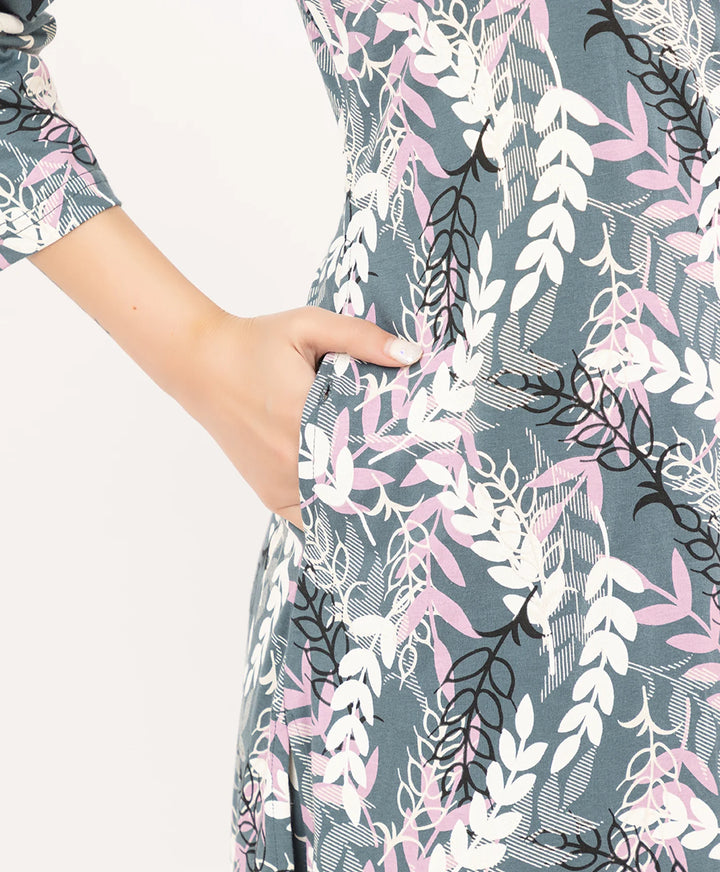 Printed Cotton Afghan Suit