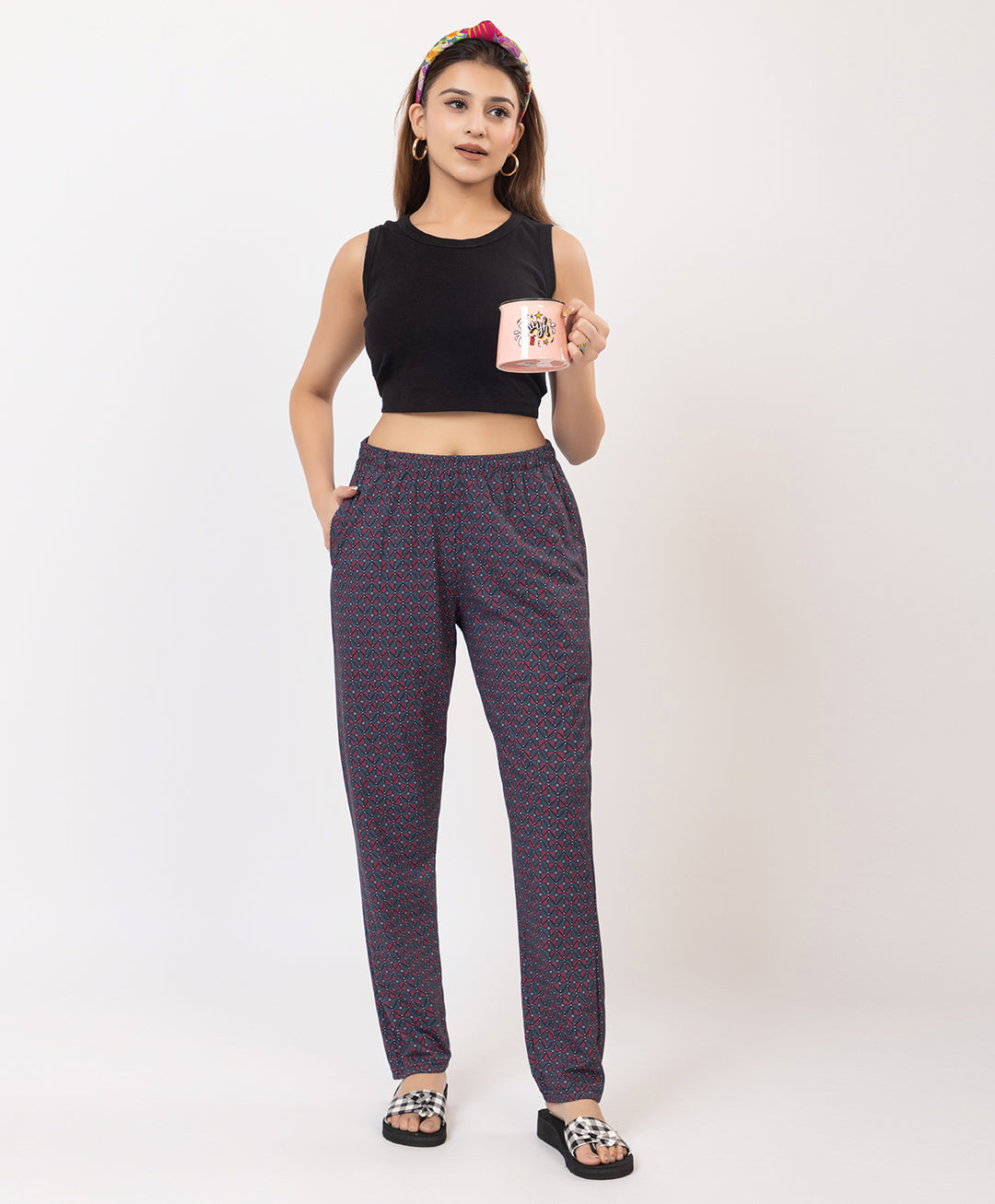 Premium Patterned Straight Leg Lower