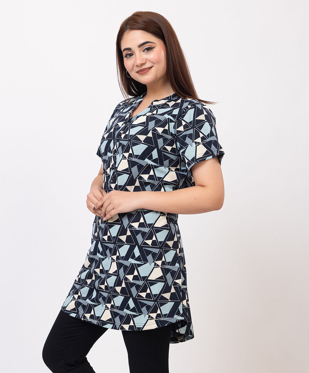 Smart Floral Style Kurti