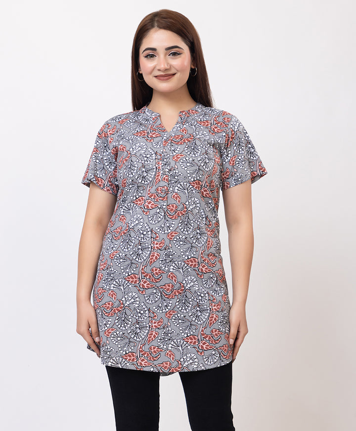 Smart Floral Style Kurti