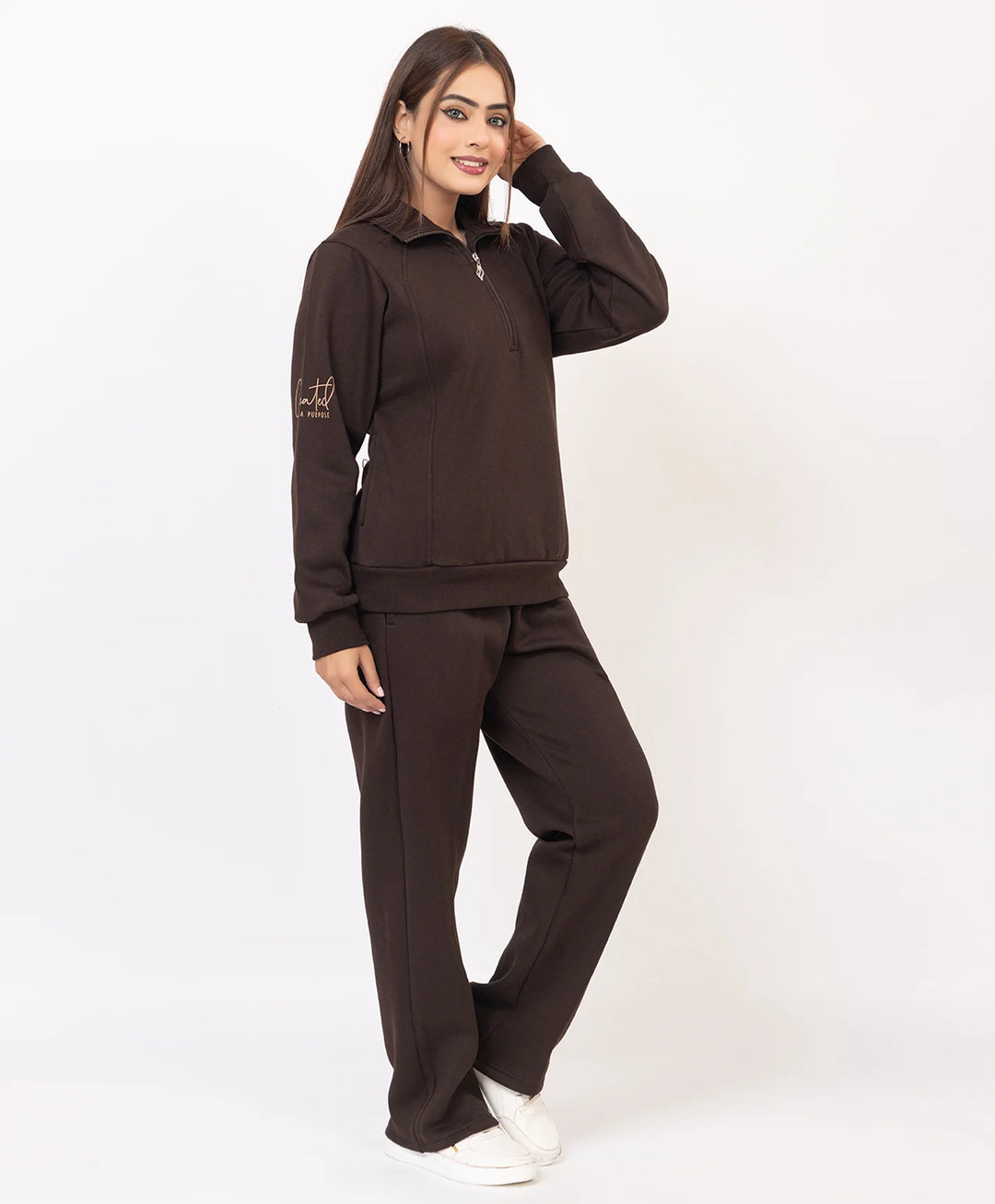 Collared Half-Zip Tracksuit