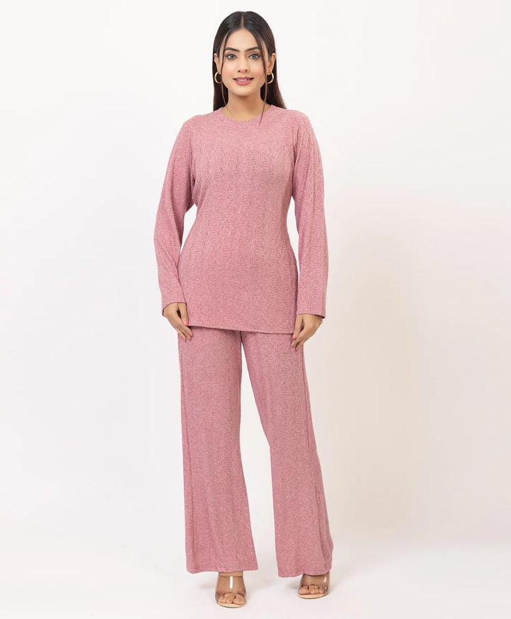 Ultra-Soft Textured Winter Co-ord Set