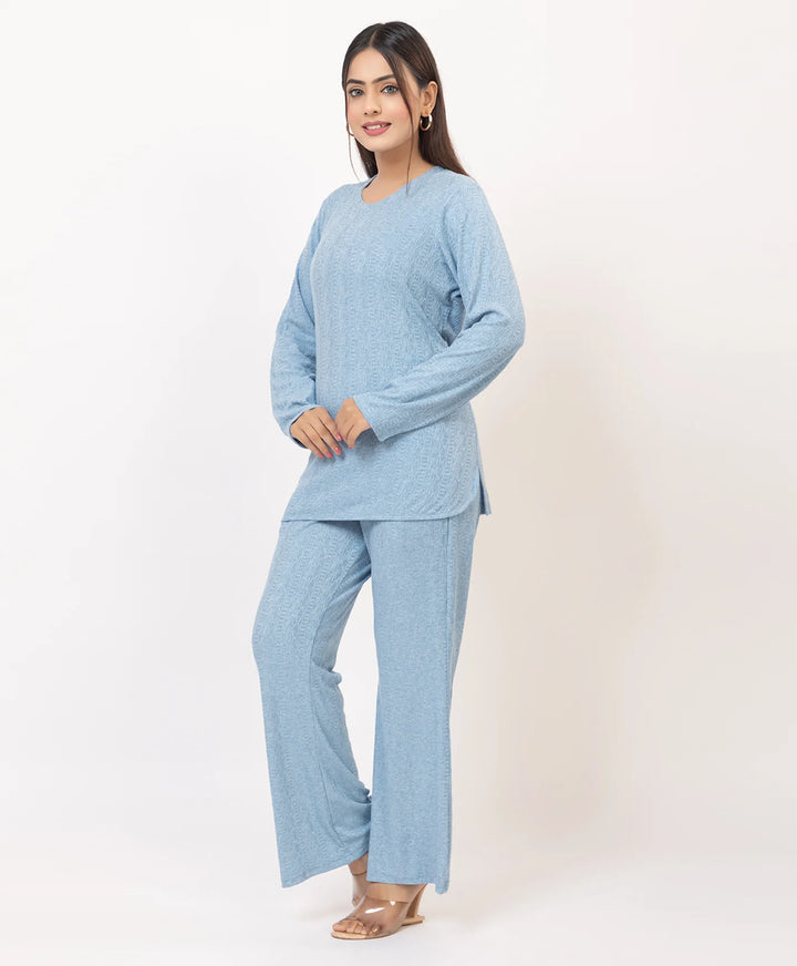 Ultra-Soft Textured Winter Co-ord Set