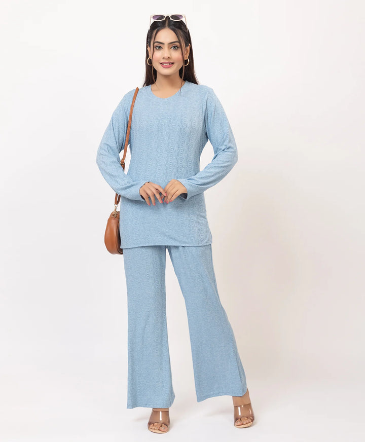Ultra-Soft Textured Winter Co-ord Set