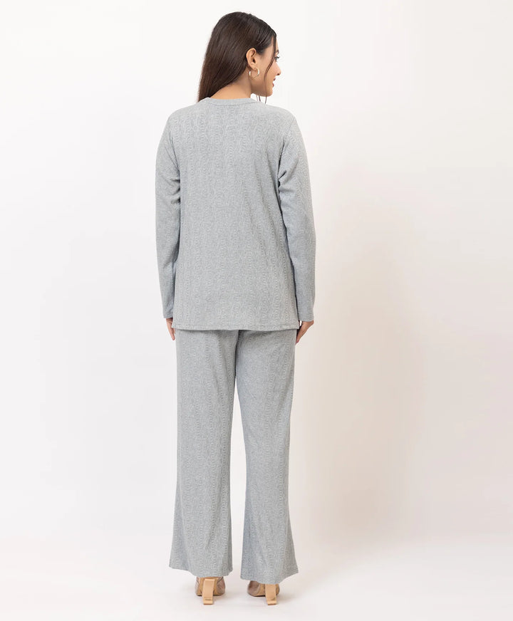 Ultra-Soft  Textured Winter Co-ord Set