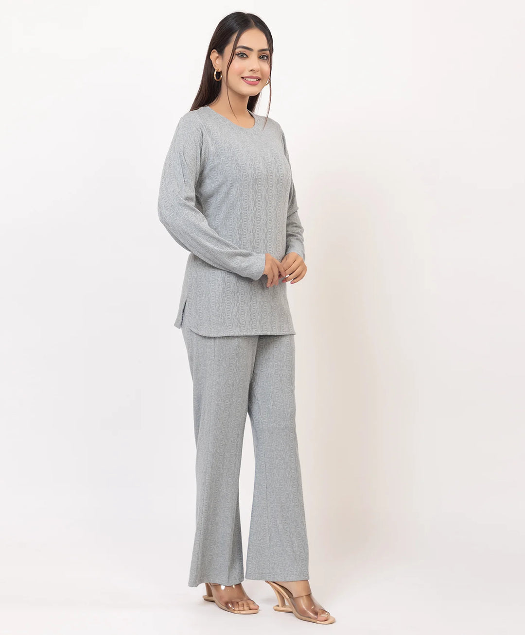 Ultra-Soft  Textured Winter Co-ord Set
