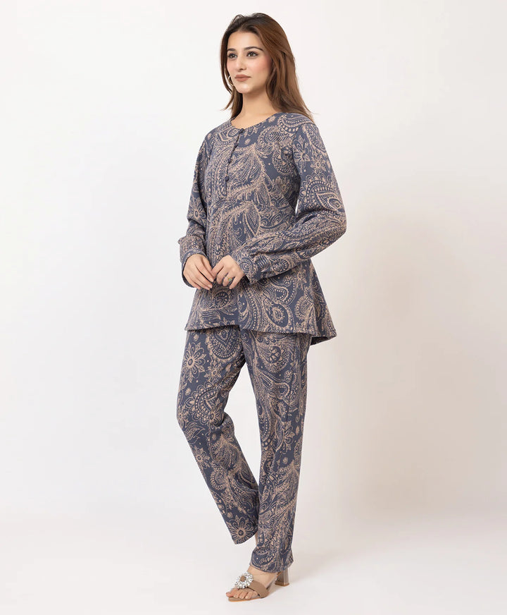 Printed Winter Co-ord Set