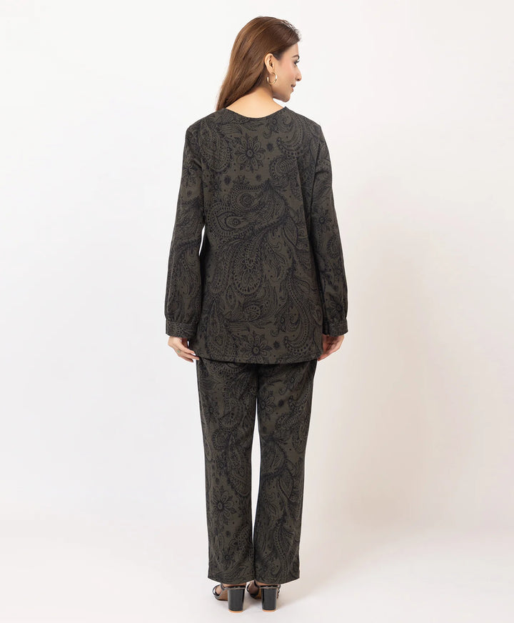 Printed Winter Co-ord Set