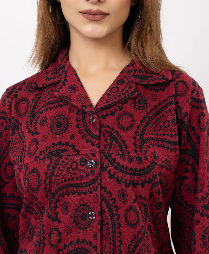 Printed Imported Fabric Co-ord Set