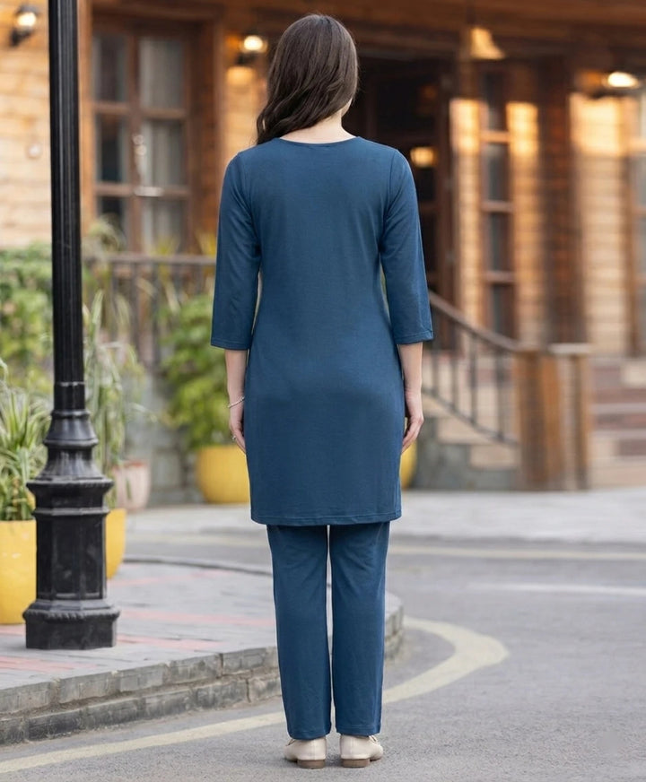 Comfort Fit Maternity Feeding Night Suit
