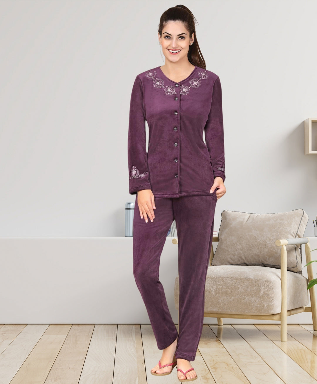 Embroided Co-ord Set