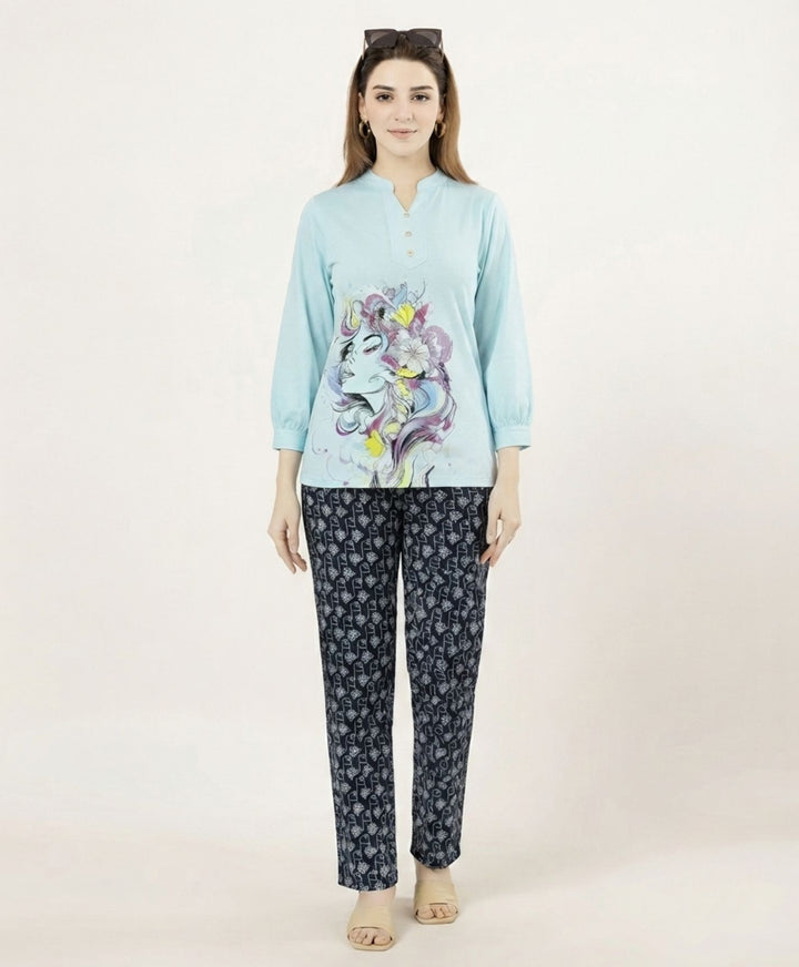 Elegant Graphic Print Co-ord set