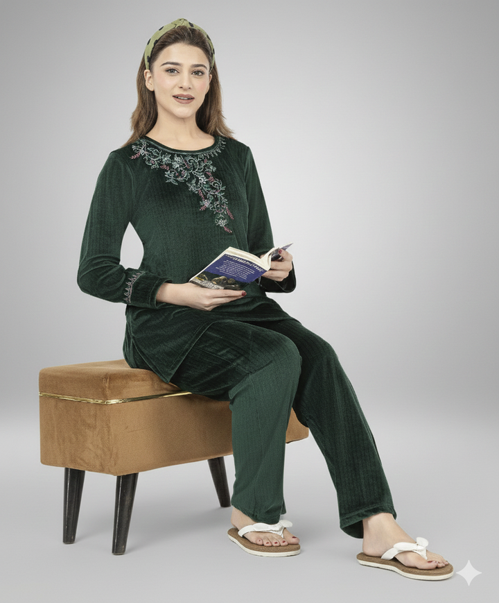 Embroided Co-ord Set