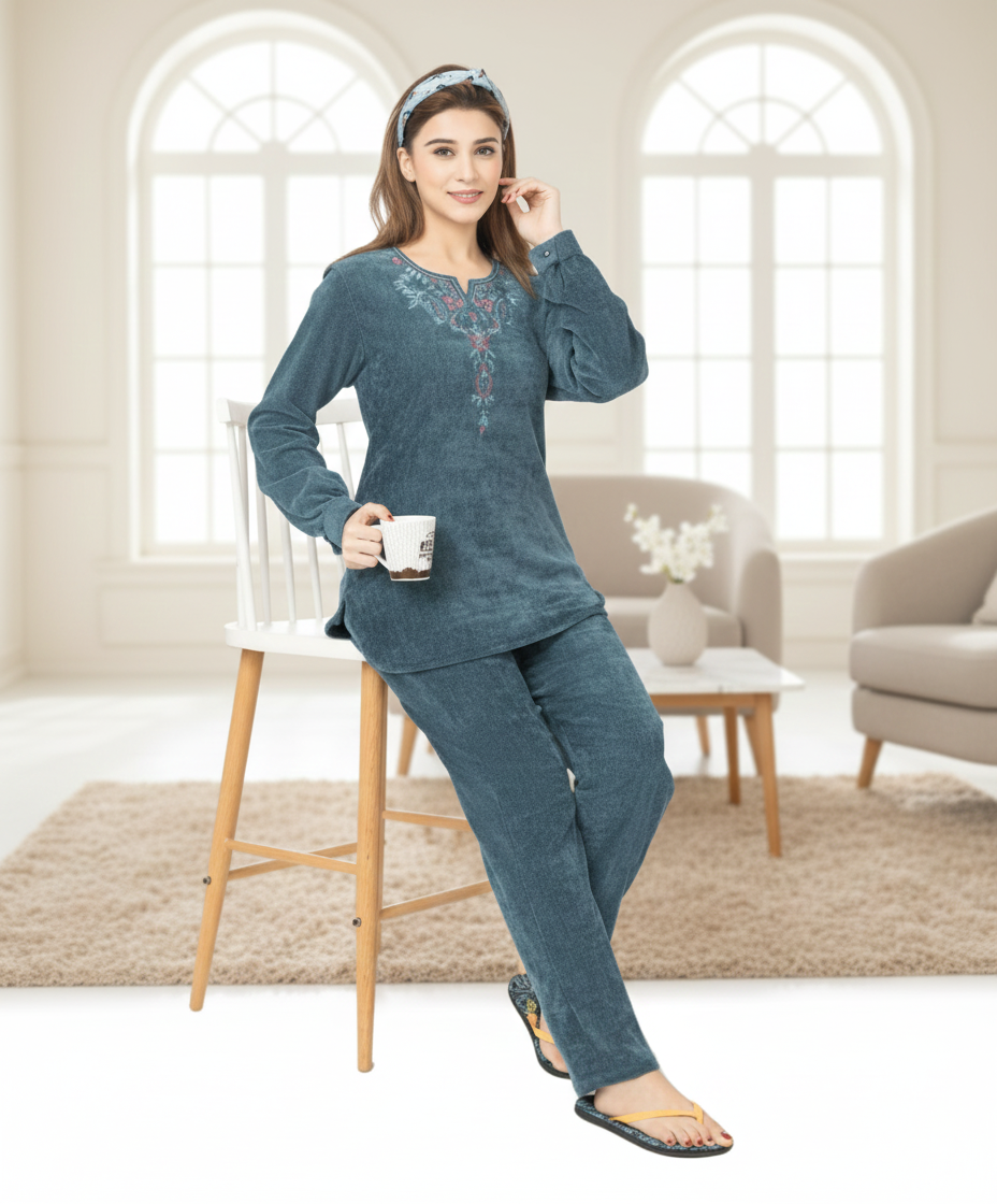 Embroided Co-ord Set
