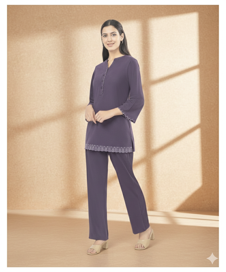 Embroided Co-ord Set