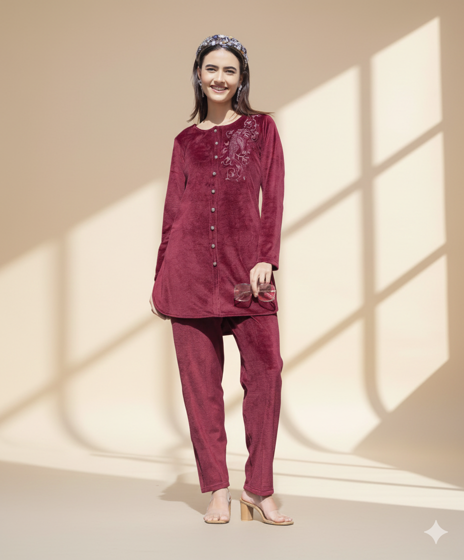 Embroided Kurta Lower