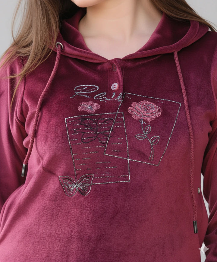 Embroided Track Suit