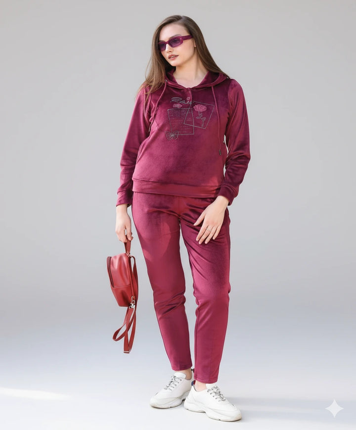 Embroided Track Suit