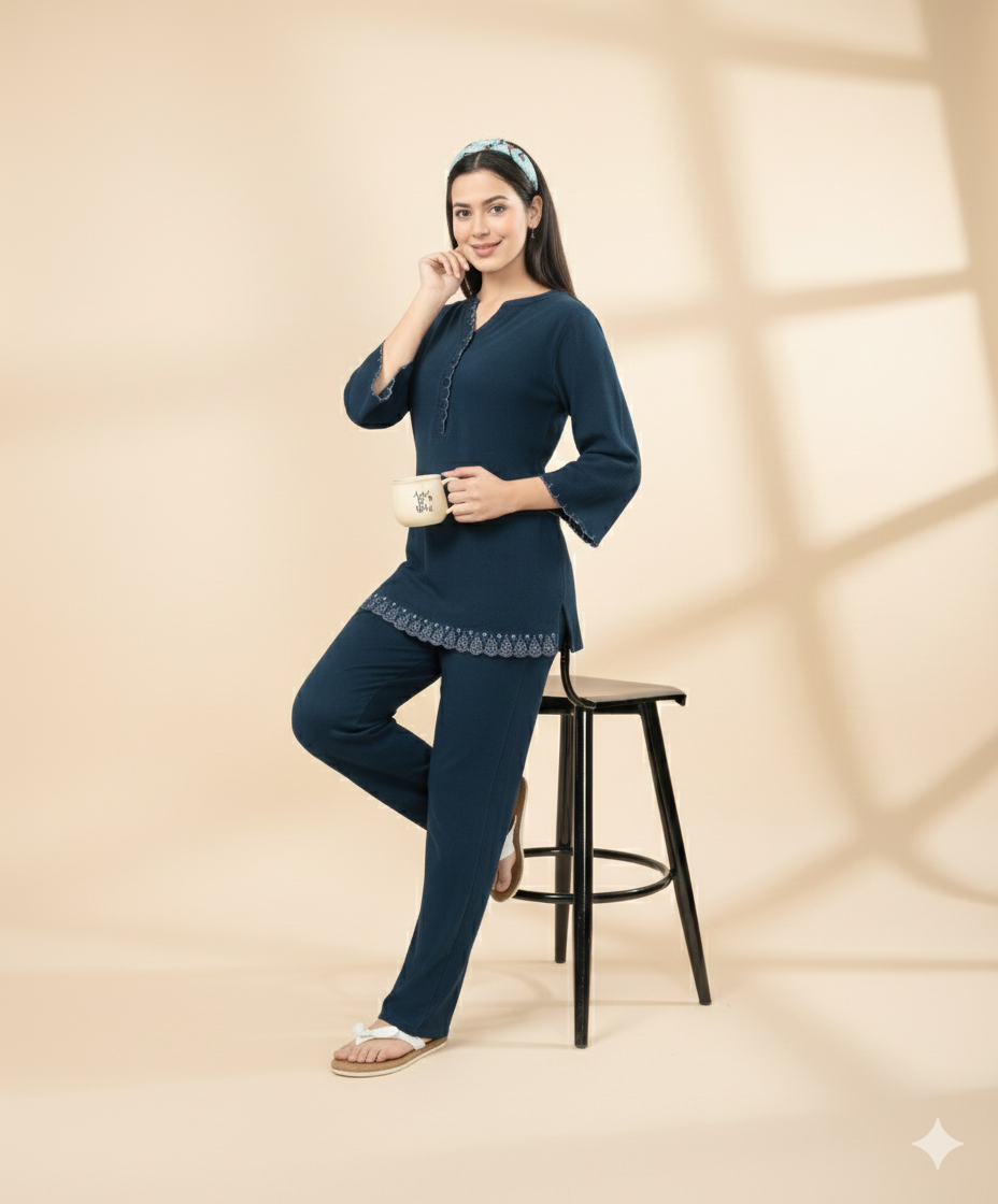 Embroided Co-ord Set