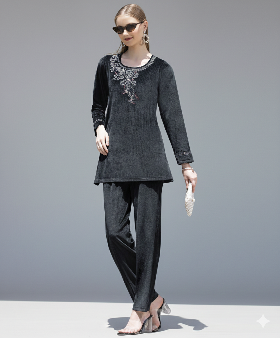 Embroided Co-ord Set