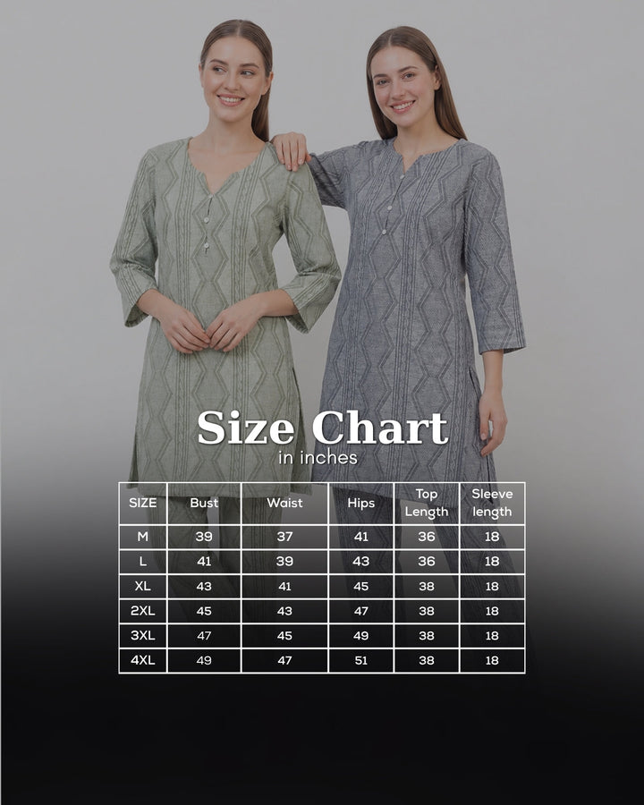 Woven Grace Kurta Set