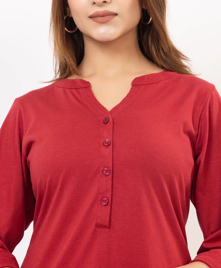 Classic Comfort Solid Kurti