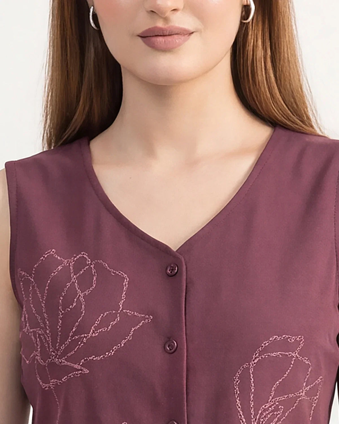 Botanical Vest Co-ord Set
