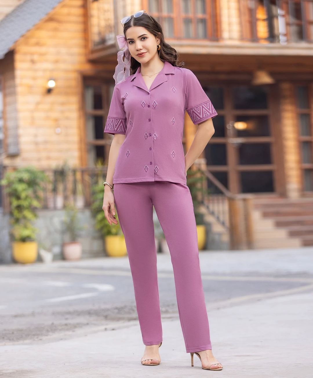 Premium Embroidered Co-Ord Set