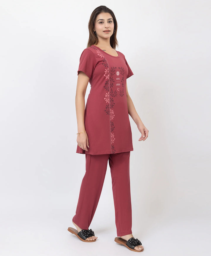 Printed Lounge Wear Set