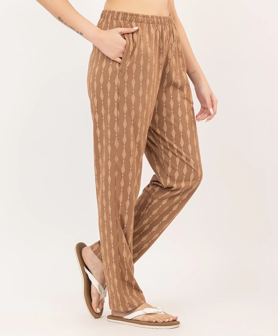 Straight-Fit Summer Printed Lower