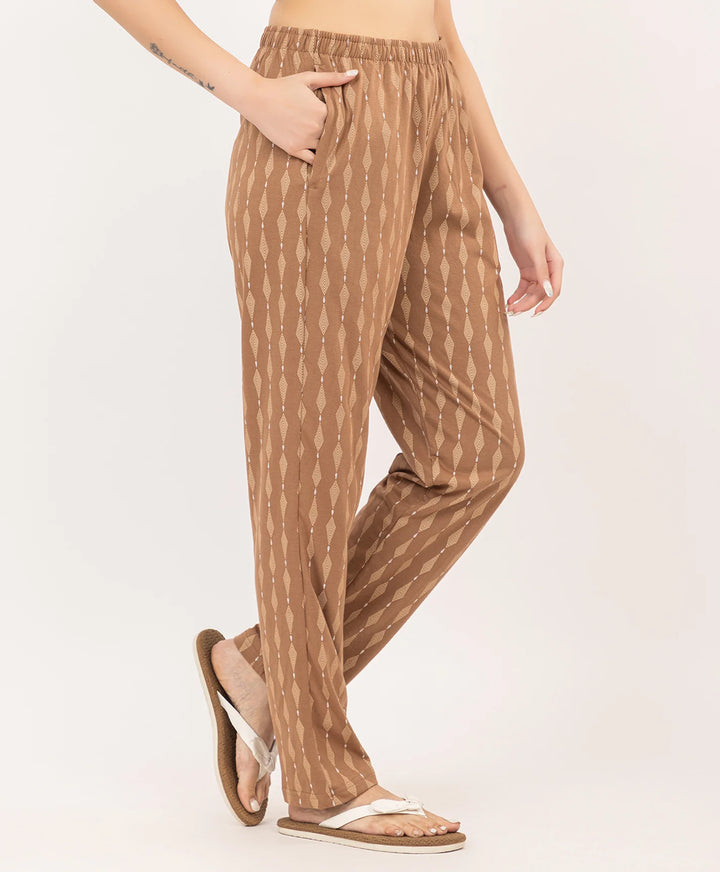 Straight-Fit Summer Printed Lower
