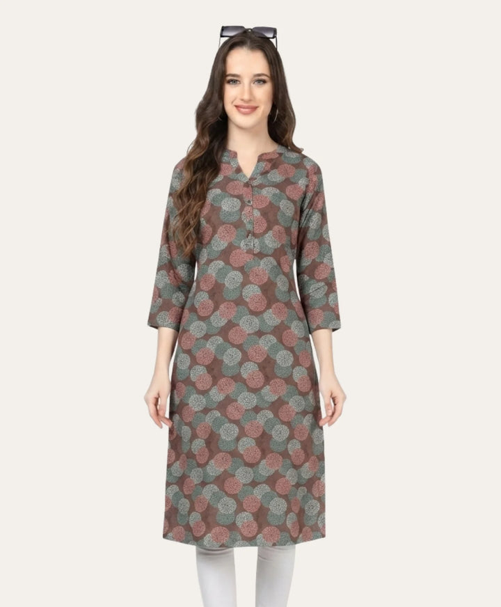 Refined Everyday Elegance Printed Kurti