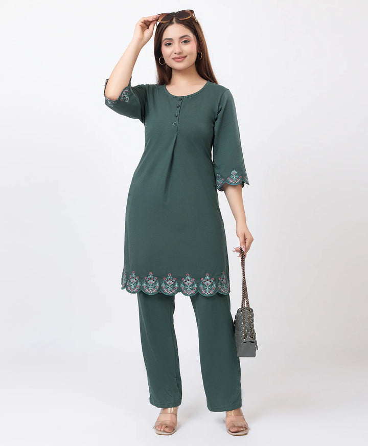 Embroidered Grace Edit Kurta Set