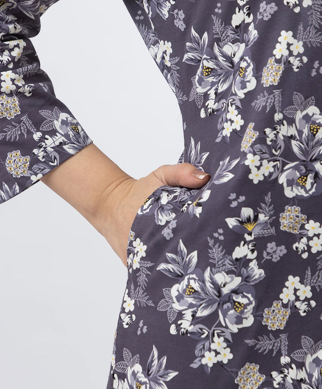 Elegant Printed Kurta & Plazzo Ensemble
