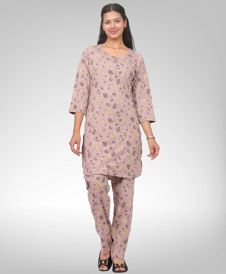 Gracefully Printed Kurta Set
