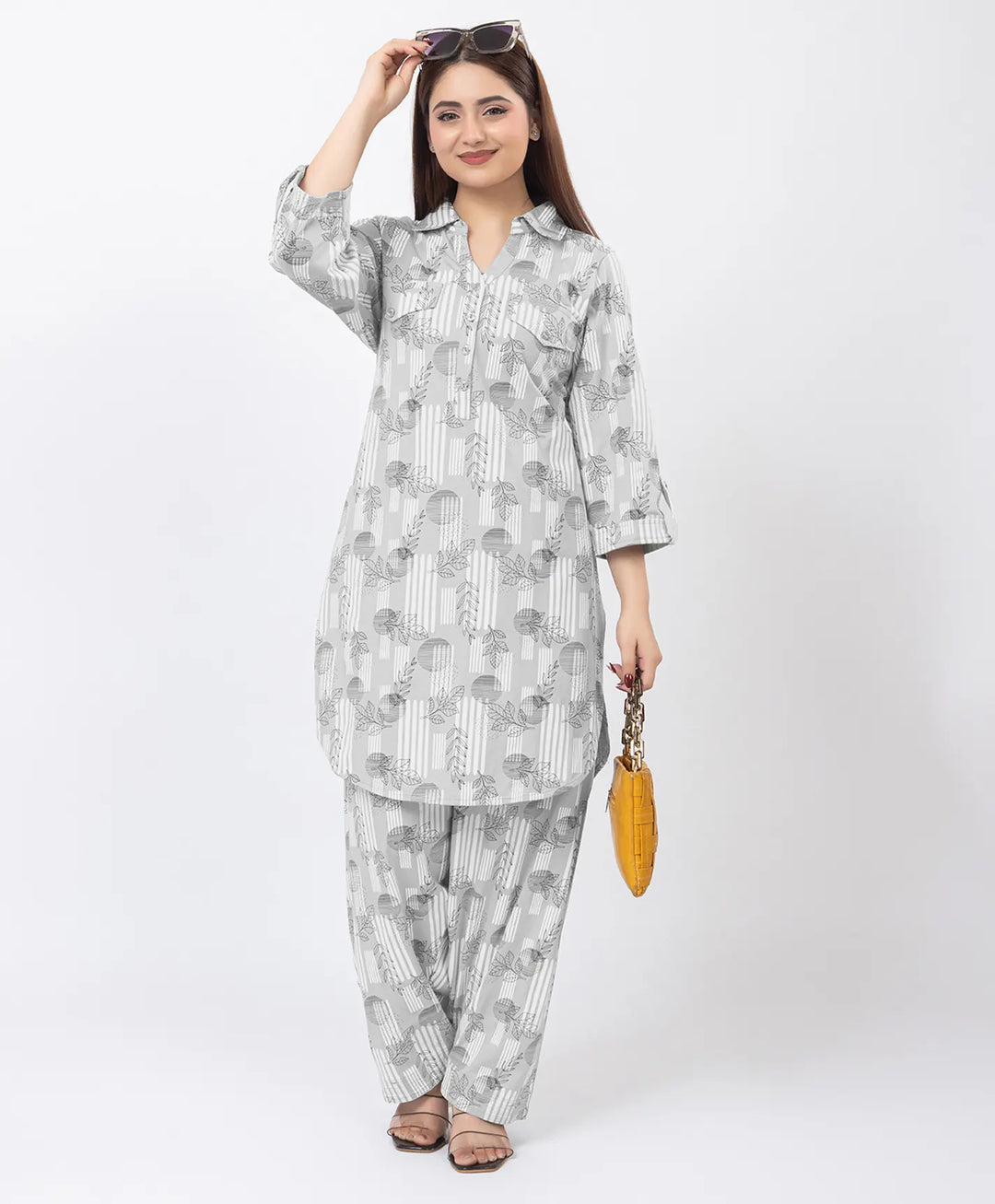 Elegant Pathani Salwar Suit