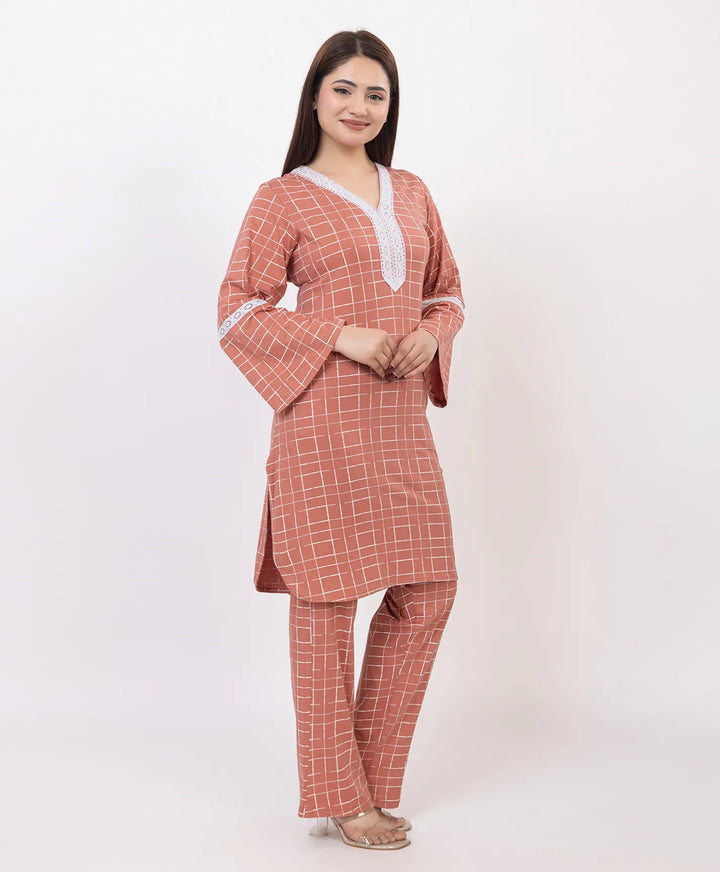 Bell Sleeve Kurta Set