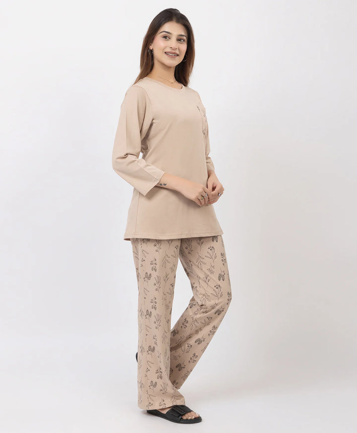 Blossom Charm Premium Night Suit