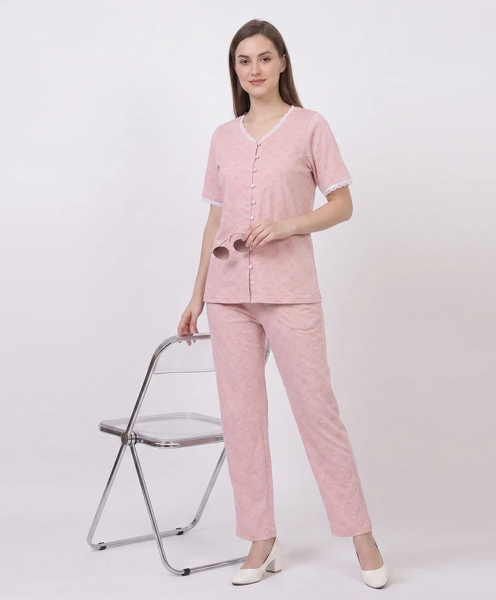 Soft Lace Lounge Co-ord set