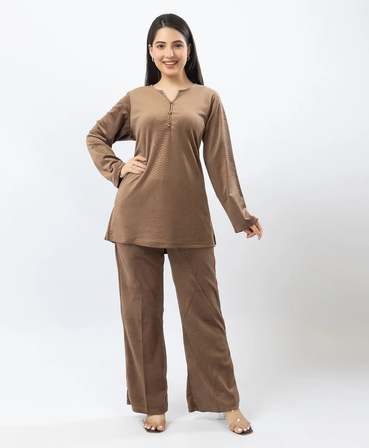 Premium Comfort Wear Kurta & Straight Pant Set with Pockets.
