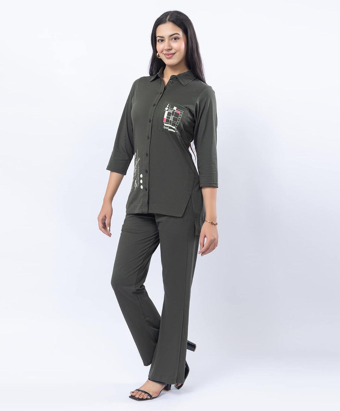 Premium Front Open Co-Ord Set