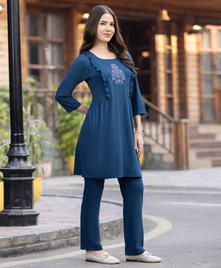 Comfort Fit Maternity Feeding Night Suit