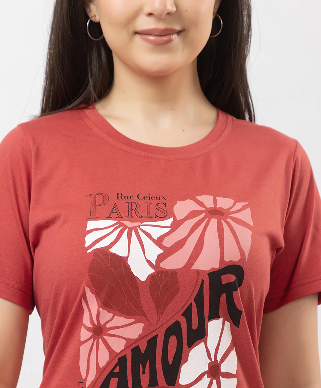 Comfortable and Trendy Graphic Tee & Shorts Set