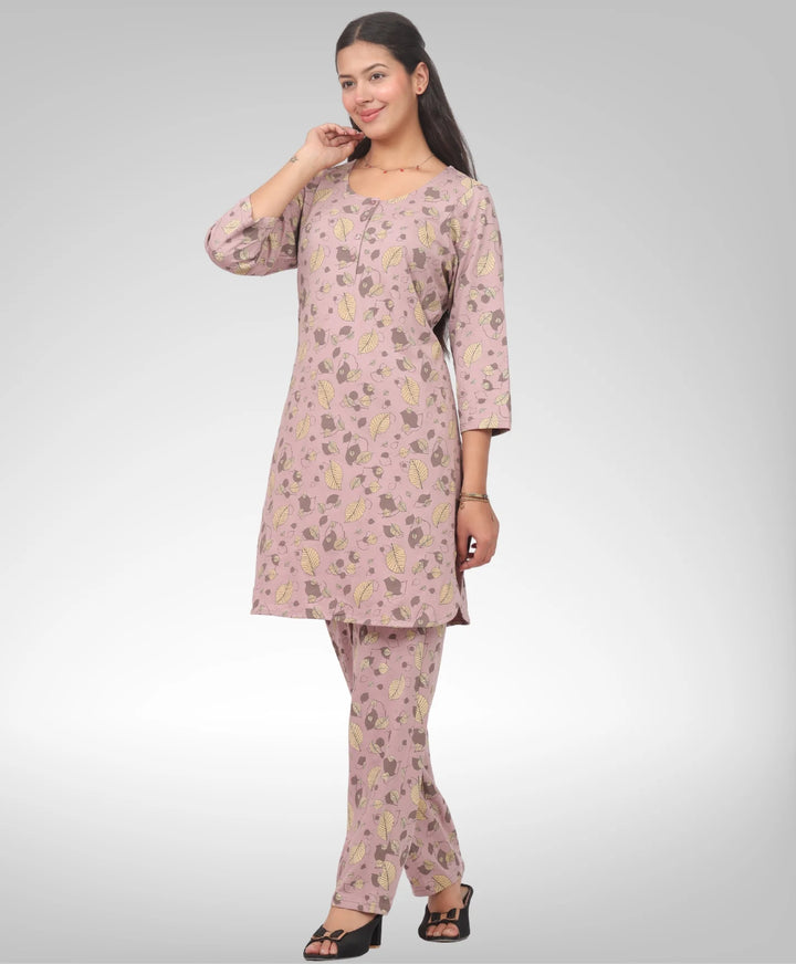 Gracefully Printed Kurta Set