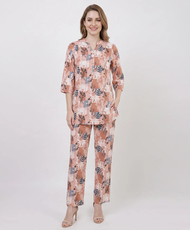 Modern Printed Kurta Set